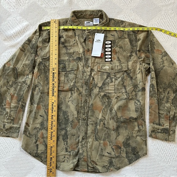 NWT Natural Gear Outdoorsman Button Up Flannel Shacket XL - Hunting Fishing Camo - Picture 6 of 8